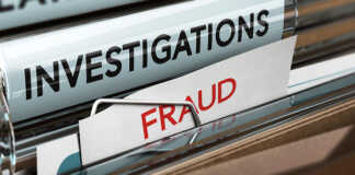 ICW Group's image of files labeled Fraud and Investigations.